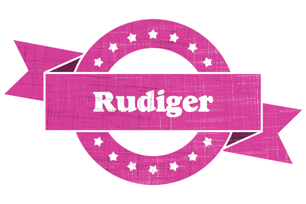 Rudiger beauty logo