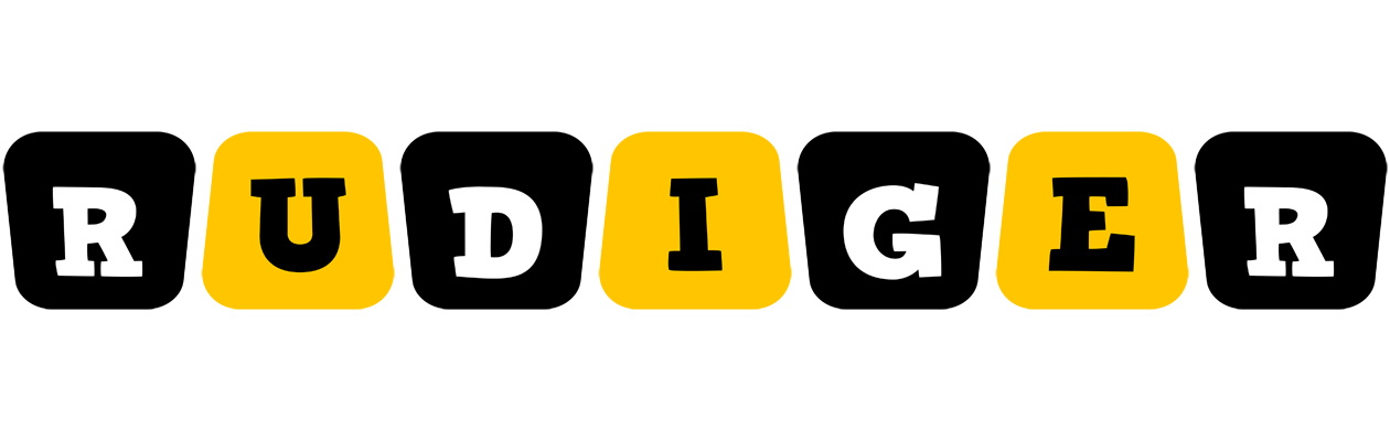 Rudiger boots logo