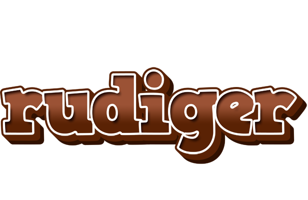Rudiger brownie logo