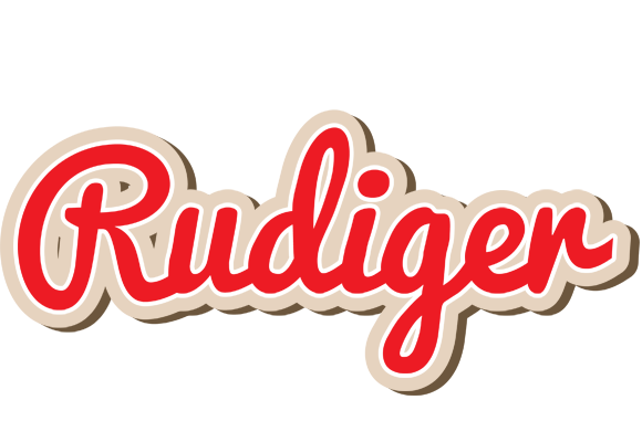 Rudiger chocolate logo