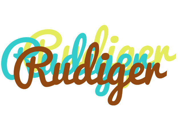 Rudiger cupcake logo