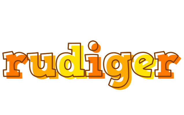 Rudiger desert logo