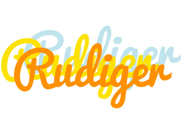 Rudiger energy logo