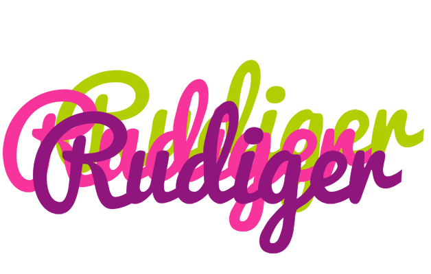 Rudiger flowers logo