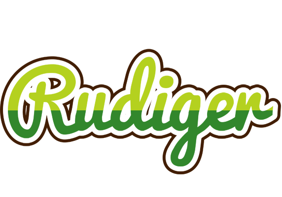 Rudiger golfing logo