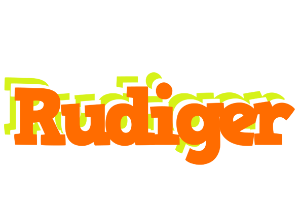Rudiger healthy logo