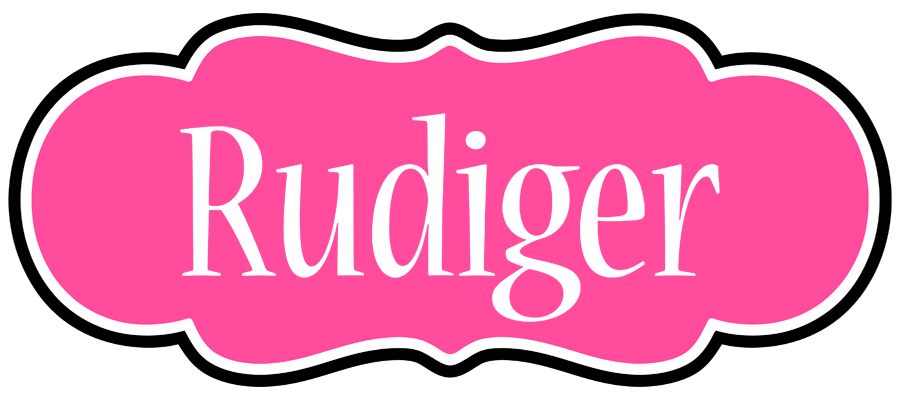 Rudiger invitation logo