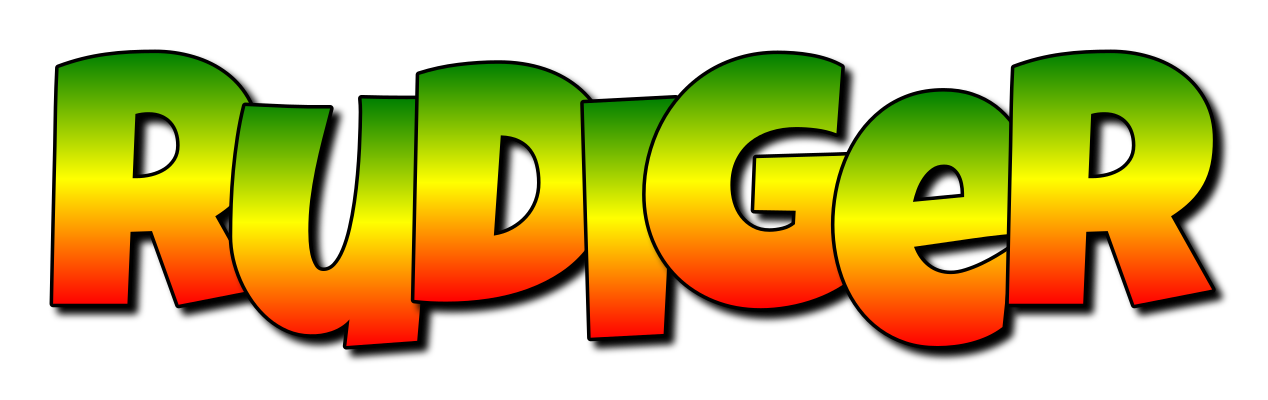 Rudiger mango logo