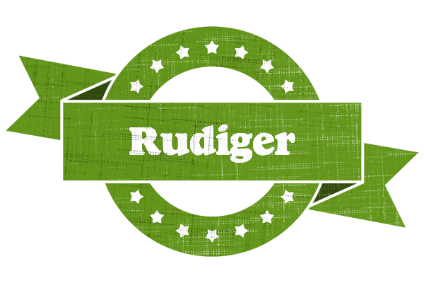 Rudiger natural logo