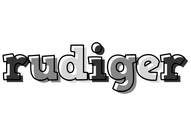 Rudiger night logo