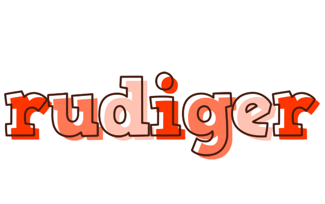 Rudiger paint logo