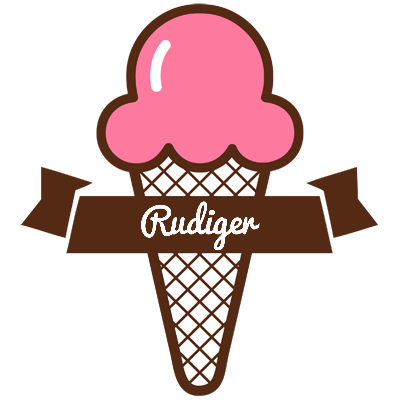 Rudiger premium logo