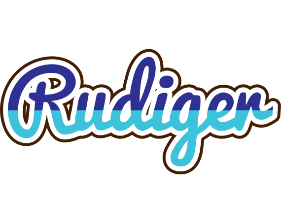 Rudiger raining logo