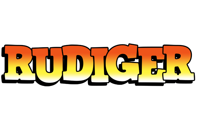 Rudiger sunset logo