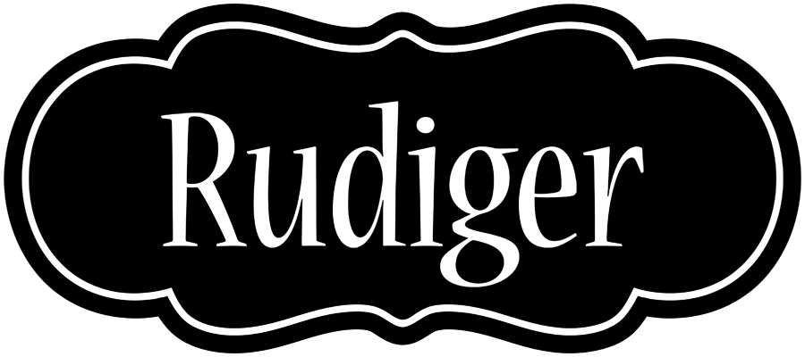 Rudiger welcome logo
