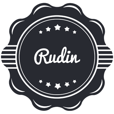 Rudin badge logo
