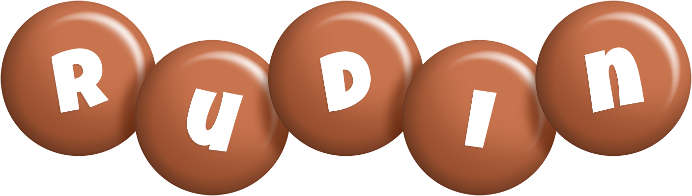 Rudin candy-brown logo