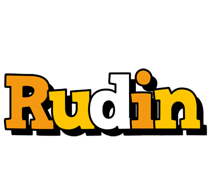 Rudin cartoon logo