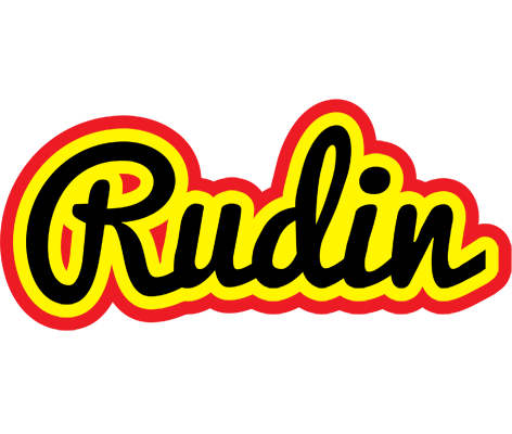 Rudin flaming logo