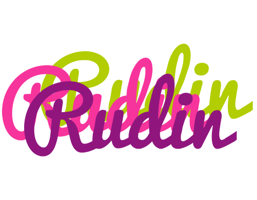 Rudin flowers logo