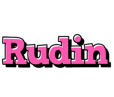 Rudin girlish logo