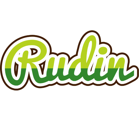 Rudin golfing logo