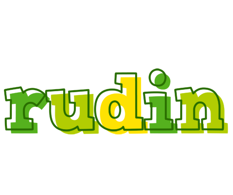 Rudin juice logo
