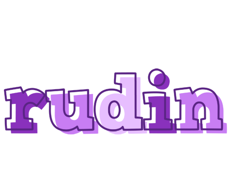 Rudin sensual logo