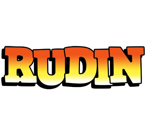 Rudin sunset logo