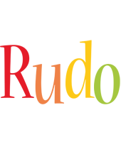 Rudo birthday logo