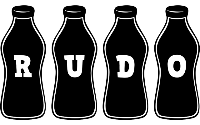 Rudo bottle logo