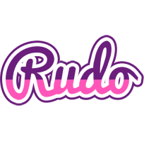 Rudo cheerful logo