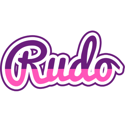 Rudo cheerful logo