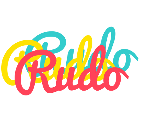 Rudo disco logo