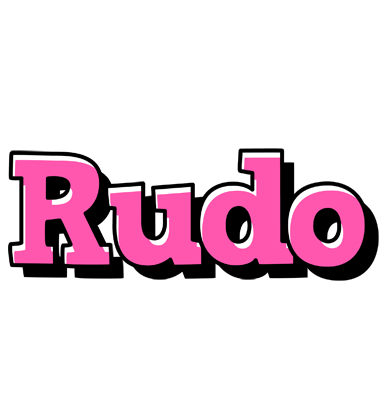 Rudo girlish logo