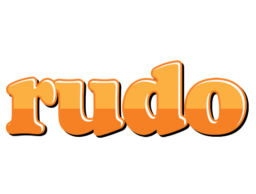 Rudo orange logo