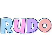 Rudo pastel logo