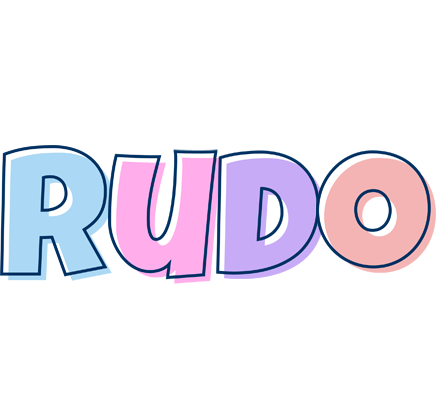 Rudo pastel logo