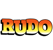 Rudo sunset logo