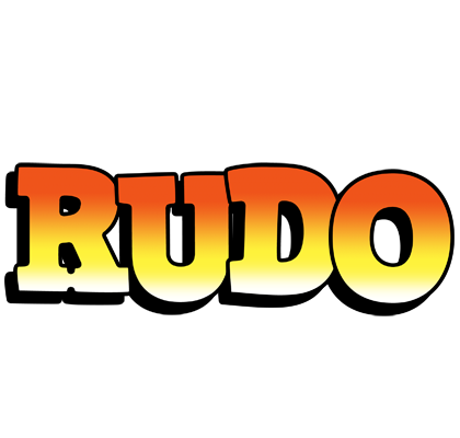 Rudo sunset logo