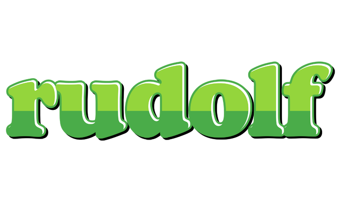 Rudolf apple logo
