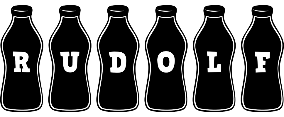 Rudolf bottle logo