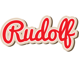 Rudolf chocolate logo