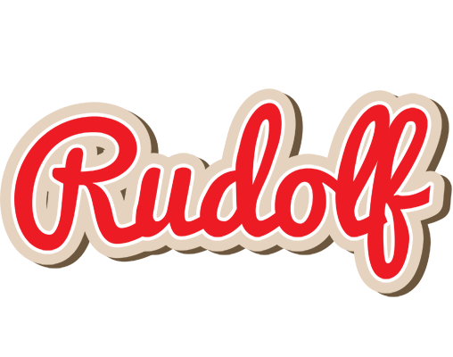 Rudolf chocolate logo