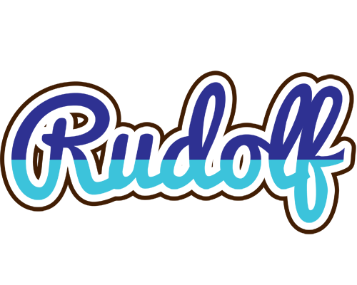 Rudolf raining logo