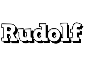 Rudolf snowing logo