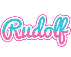 Rudolf woman logo