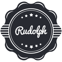 Rudolph badge logo