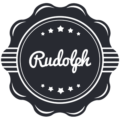 Rudolph badge logo