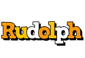 Rudolph cartoon logo